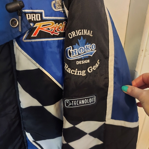 Vintage Pro Racing Mens Snowmobile Jacket ❄️ Size XL - Picture 8 of 16